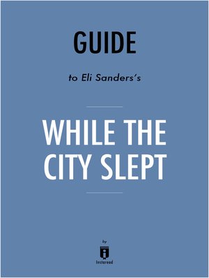 cover image of Summary of While the City Slept